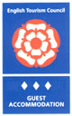 English Tourism Council - 3 Diamonds